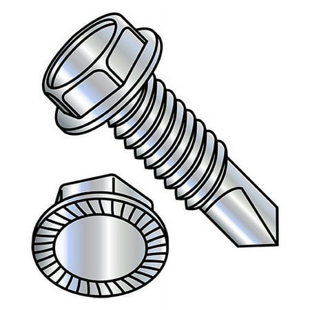 5/16-18X1 1/2 7/16 A/F Unslotted Indented Hex washer Serrated Self Drill Full Thread Zinc (Pack Qty 600) BC-312407KWSMS
5/16-18X1 1/2 7/16 A/F Unslotted Indented Hex washer Serrated Self Drill Full Thread Zinc (Pack Qty 600) BC-312407KWSMS