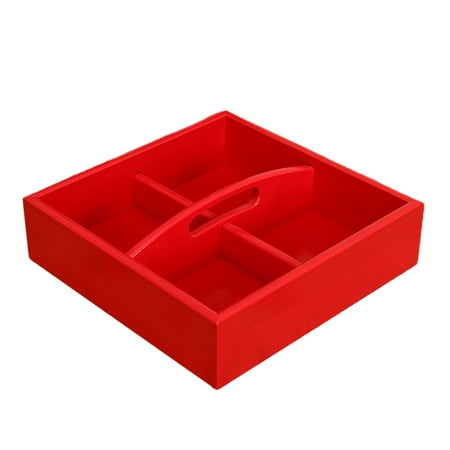 D-580 Red Handcrafted Fruit Box With Divided Sections For Nut Snack Serving At Parties #59849 
D-580 Red Handcrafted Fruit Box With Divided Sections For Nut Snack Serving At Parties #59849