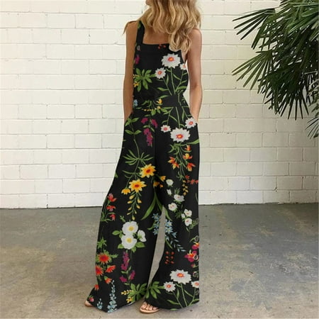 Cargo Pants Women Women Casual Loose Jumpsuit Pockets Baggy Bib Overalls Summer Beach Wide Leg Long Pants Romper Playsuit Black Dresses For Women
Cargo Pants Women Women Casual Loose Jumpsuit Pockets Baggy Bib Overalls Summer Beach Wide Leg Long Pants Romper Playsuit Black Dresses For Women