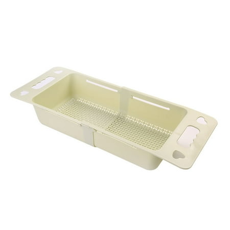 Over the Sink Colander Strainer Basket Wash Vegetables Fruits Drain Dry Dishes Extendable Kitchen
Over the Sink Colander Strainer Basket Wash Vegetables Fruits Drain Dry Dishes Extendable Kitchen