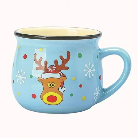 New Christmas Mugs Mug Set Christmas Coffee Mugs with Handle Christmas Ceramic Matching Mugs for Holiday Party Gift (150ml blue)
New Christmas Mugs Mug Set Christmas Coffee Mugs with Handle Christmas Ceramic Matching Mugs for Holiday Party Gift (150ml blue)