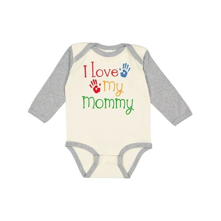 Inktastic I Love My Mommy handprints Gift Baby Boy or Baby Girl Long Sleeve Bodysuit
Inktastic I Love My Mommy handprints Gift Baby Boy or Baby Girl Long Sleeve Bodysuit