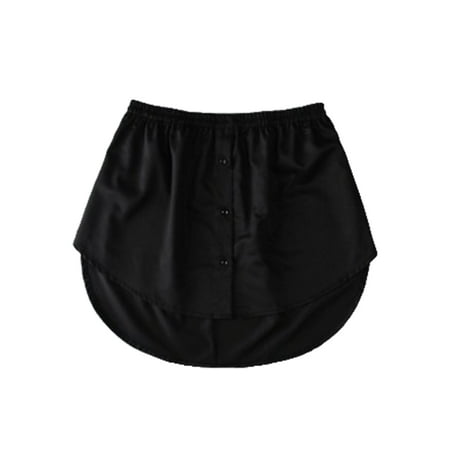 Shirt Extenders False Tail Blouse Detachable Hemline Lower Adjustable Skirt Sweep Clothing Accessories Half-Length Hem black L
Shirt Extenders False Tail Blouse Detachable Hemline Lower Adjustable Skirt Sweep Clothing Accessories Half-Length Hem black L
