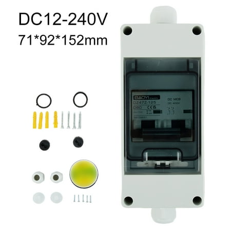 Goodhd PV disconnector AC400V 6-125A solar energy disconnector new waterproof box
Goodhd PV disconnector AC400V 6-125A solar energy disconnector new waterproof box