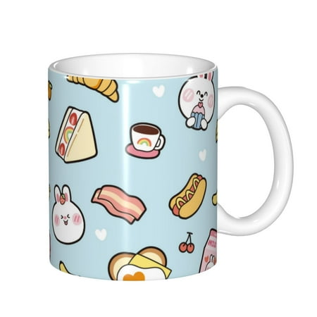 Zeuib Rabbit Burger Coffee Ceramic Coffee Mug with Large Handle,Modern Reactive Glaze Dishwasher & Microwave Safe – Perfect for Home Office Café Gift-Ready
Zeuib Rabbit Burger Coffee Ceramic Coffee Mug with Large Handle,Modern Reactive Glaze Dishwasher & Microwave Safe – Perfect for Home Office Café Gift-Ready
