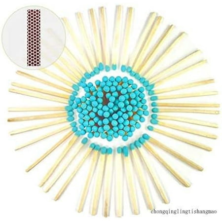 3 Teal Color Matches 500 Count - Plus 5 Free Strikers!!! - (3 Inches Long) - Wholesale Bulk Safety Matches (500) (Teal)
3 Teal Color Matches 500 Count - Plus 5 Free Strikers!!! - (3 Inches Long) - Wholesale Bulk Safety Matches (500) (Teal)