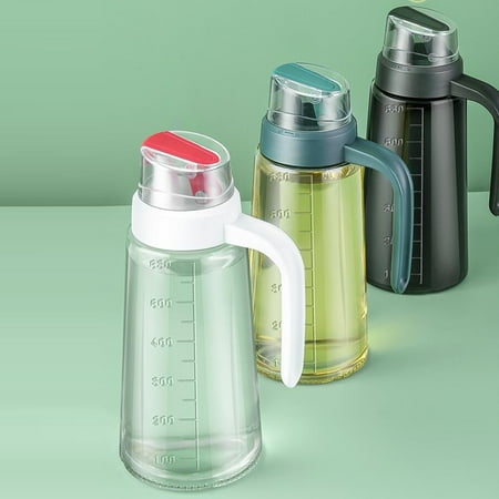 Limei Oil Bottle Refillable Clear Cooking Glass Automatic Cap Stopper Vinegar Dispenser Kitchen Gadget
Limei Oil Bottle Refillable Clear Cooking Glass Automatic Cap Stopper Vinegar Dispenser Kitchen Gadget