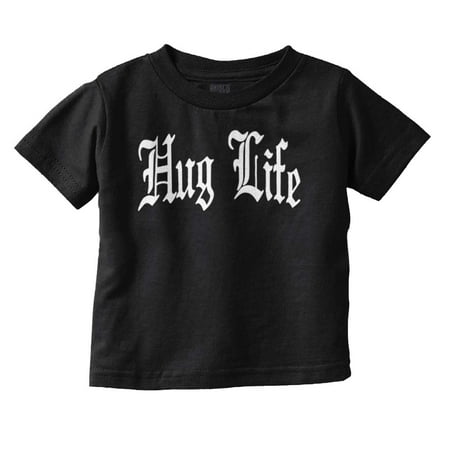 Hug Life Tattoo Letters Font Funny Toddler Boy Girl T Shirt Infant Toddler Brisco Brands 4T
Hug Life Tattoo Letters Font Funny Toddler Boy Girl T Shirt Infant Toddler Brisco Brands 4T