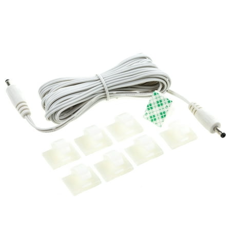 EShine Interconnect Cable - Male to Male - for LED Under Cabinet Lighting with Wire Clips for Comfortable Installation (15ft White)
EShine Interconnect Cable - Male to Male - for LED Under Cabinet Lighting with Wire Clips for Comfortable Installation (15ft White)