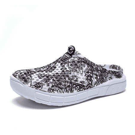 Garden Shoes Clogs for Women Summer EVA Mules Sandals Quick Drying Slippers Walking Lightweight Rain Beach Summer Pool Beach Water Shoes Girl Nurses Work Shoes Grey Flower 42
Garden Shoes Clogs for Women Summer EVA Mules Sandals Quick Drying Slippers Walking Lightweight Rain Beach Summer Pool Beach Water Shoes Girl Nurses Work Shoes Grey Flower 42