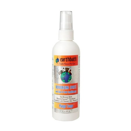 All Natural Deodorizing Spritz (2 Pack), Mango Tango, 8 oz, Totally natural pet care, 100-percent bio-degradable and cruelty free By Earthbath Ship from US