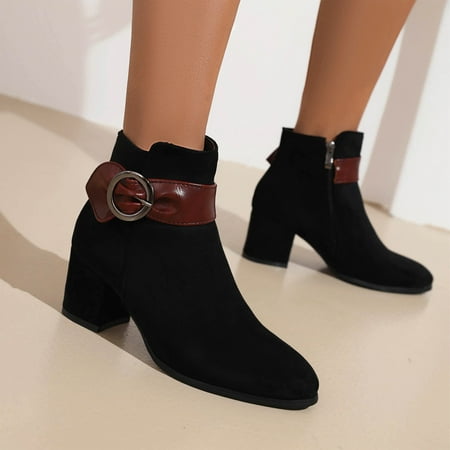 Gubotare Womens Boots Fall 2022 Womens Booties Pointed Toe Stacked Heel Fashion Chelsea Ankle Boots Black 6.5
Gubotare Womens Boots Fall 2022 Womens Booties Pointed Toe Stacked Heel Fashion Chelsea Ankle Boots Black 6.5