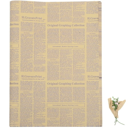 40 Sheets Flower Wrapping Paper Newspaper Packing Paper Floral Wrapping Paper Florist Supplies
40 Sheets Flower Wrapping Paper Newspaper Packing Paper Floral Wrapping Paper Florist Supplies