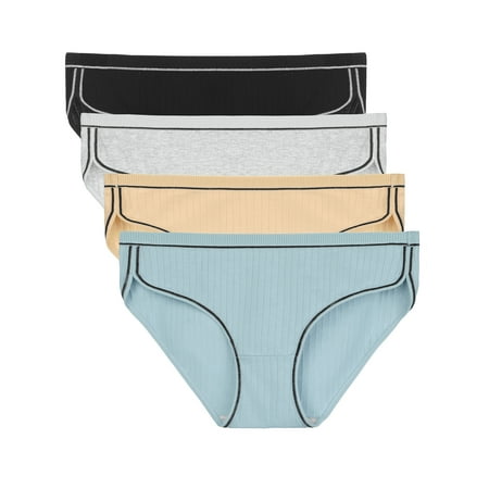 Agnes Orinda Juniors Plus Size Lingerie Cotton Hipster Briefs 3 Pack Soft Panties
Agnes Orinda Juniors Plus Size Lingerie Cotton Hipster Briefs 3 Pack Soft Panties