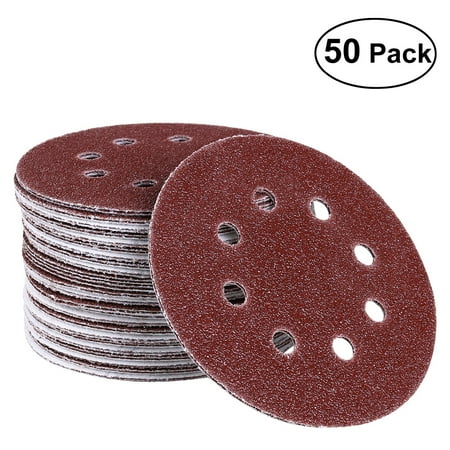 BESTONZON 50pcs 8 Hole 5 Inch Hook and Loop Sanding Discs 40 Grit Sandpaper Circular Pads
BESTONZON 50pcs 8 Hole 5 Inch Hook and Loop Sanding Discs 40 Grit Sandpaper Circular Pads