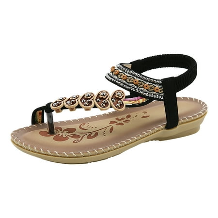 KaLI_store Orthopedic Shoes for Women Sandals for Women Dressy Summer Womens Cute Comfortable Sandals Ladies Elegant Flat Shoes Black
KaLI_store Orthopedic Shoes for Women Sandals for Women Dressy Summer Womens Cute Comfortable Sandals Ladies Elegant Flat Shoes Black