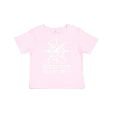 Inktastic Ocean City Maryland Vacation Gift Toddler Boy or Toddler Girl T-Shirt