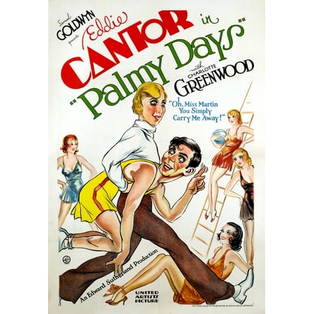 Palmy Days Stretched Canvas - (24 x 36)