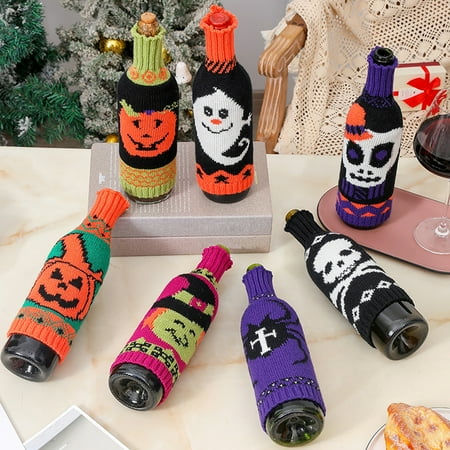 Meijuhuga Halloween Red Wine Bottle Cover Soft Wear Resistant Pumpkin Spider Print Champagne Bottle Bag Party Supplies
Meijuhuga Halloween Red Wine Bottle Cover Soft Wear Resistant Pumpkin Spider Print Champagne Bottle Bag Party Supplies