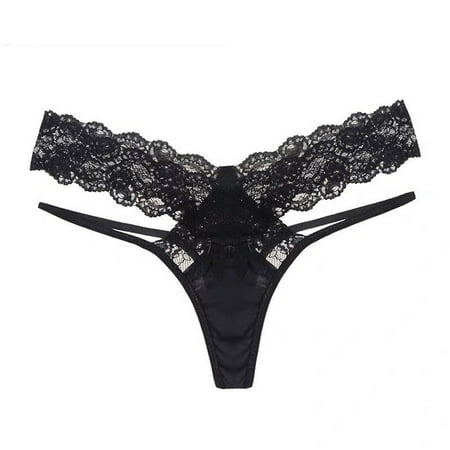 Mchoice Women s Sexy Lace Thong T back Lingerie Soft Underwear Comfortable and Elegant Sexy Nightwear on Clearance
Mchoice Women s Sexy Lace Thong T back Lingerie Soft Underwear Comfortable and Elegant Sexy Nightwear on Clearance