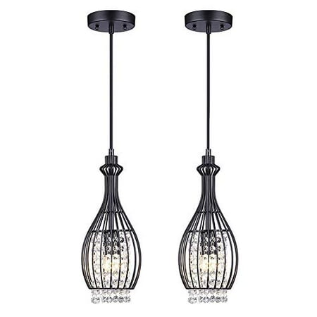 OUKANING 2 Pack Hanging Pendant Lamp Farmhouse Plug in Hanging Ceiling Light Crystal USA
OUKANING 2 Pack Hanging Pendant Lamp Farmhouse Plug in Hanging Ceiling Light Crystal USA