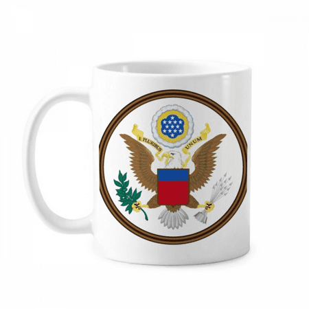 United States National Emblem Mug Pottery Cerac Coffee Porcelain Cup Tableware
United States National Emblem Mug Pottery Cerac Coffee Porcelain Cup Tableware