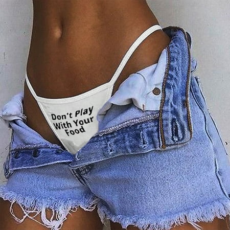 Knosfe Low Waist Underwear for Women Print Briefs Thong Women s Breathable Panties XXL
Knosfe Low Waist Underwear for Women Print Briefs Thong Women s Breathable Panties XXL
