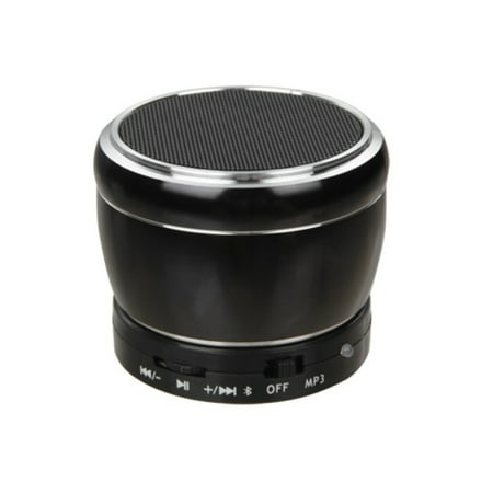 Insten Black Bluetooth Wireless Speaker with built-in Mic for Hands-free answering call Insten Black Bluetooth Wireless Speaker with built-in Mic for Hands-free answering call