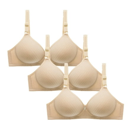 Meichang Lace Bras for Women No Wire Support T-shirt Bras Seamless Comfortable Bralettes Stretch Breathable Full Figure Bra Sets 3 Pack
Meichang Lace Bras for Women No Wire Support T-shirt Bras Seamless Comfortable Bralettes Stretch Breathable Full Figure Bra Sets 3 Pack