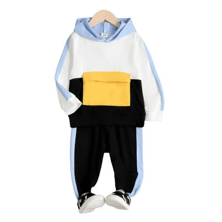 Mikrdoo Outfits For Baby Boys Splice Pocket Winter Hooduies Pants 2Pcs Clothes Set Black 2-3 Years
Mikrdoo Outfits For Baby Boys Splice Pocket Winter Hooduies Pants 2Pcs Clothes Set Black 2-3 Years