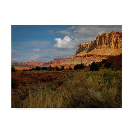 Trademark Fine Art 'Capital Reef, Ut' Canvas Art by J.D. Mcfarlan