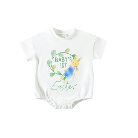 SELONE Baby s 1st Easter 0-18months Baby Girl Clothes Toddler Kids Baby Girls Easter Sweet Rabbit Print Romper Graphic Bunny Gnomes Easter Eggs Printing Short Sleeve Summer Pullover Green 0-3Months
SELONE Baby s 1st Easter 0-18months Baby Girl Clothes Toddler Kids Baby Girls Easter Sweet Rabbit Print Romper Graphic Bunny Gnomes Easter Eggs Printing Short Sleeve Summer Pullover Green 0-3Months