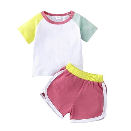 Kids Toddler Baby Girls Spring Summer Patchwork Cotton Short Sleeve Tshirt Shorts Sweatshirt Baby Outfits Clothes
Kids Toddler Baby Girls Spring Summer Patchwork Cotton Short Sleeve Tshirt Shorts Sweatshirt Baby Outfits Clothes