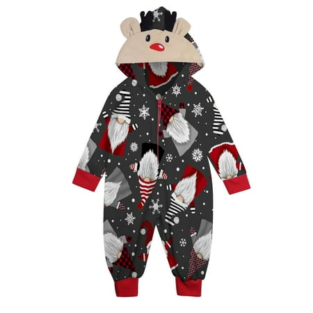 TAIAOJING Parent Child Wear Christmas Matching Family Christmas Siamese Pajamas Sets Deer Head Embroidery Hooded Romper PJs Zipper Jumpsuit Loungewear (Baby)
TAIAOJING Parent Child Wear Christmas Matching Family Christmas Siamese Pajamas Sets Deer Head Embroidery Hooded Romper PJs Zipper Jumpsuit Loungewear (Baby)