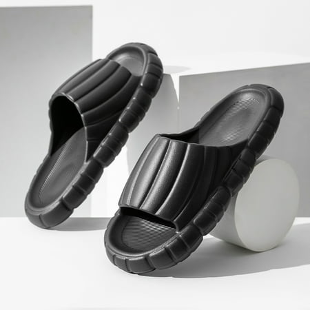 HIBRO Men And Women Slippers Bathroom Home Slippers Solid Color Flat Bottom Home Sandals
HIBRO Men And Women Slippers Bathroom Home Slippers Solid Color Flat Bottom Home Sandals