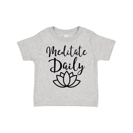 Inktastic Meditation Yoga Meditate Daily Resolution Gift Toddler Boy or Toddler Girl T-Shirt
Inktastic Meditation Yoga Meditate Daily Resolution Gift Toddler Boy or Toddler Girl T-Shirt