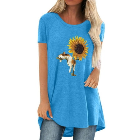 Womens 2022 Trendy Casual Cute Graphic Tshirt Shirts Short Sleeve Loose Tee Tops Tunic Blouse Corset Tops Ladies Going Out Plus Size Y2k Tees Fall Winter Boho Tunic Tops Party Sexy Print Tshirt
Womens 2022 Trendy Casual Cute Graphic Tshirt Shirts Short Sleeve Loose Tee Tops Tunic Blouse Corset Tops Ladies Going Out Plus Size Y2k Tees Fall Winter Boho Tunic Tops Party Sexy Print Tshirt