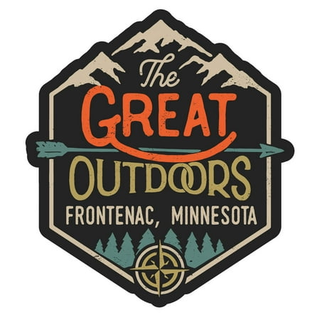 Frontenac Minnesota The Great Outdoors Design 4-Inch Fridge Magnet