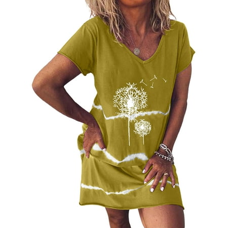 Avamo Night Shirts for Women Nightgowns V Neck Short Sleeve Printed Sleep Shirts Comfy Soft Pajamas Sleepwear S-5XL
Avamo Night Shirts for Women Nightgowns V Neck Short Sleeve Printed Sleep Shirts Comfy Soft Pajamas Sleepwear S-5XL