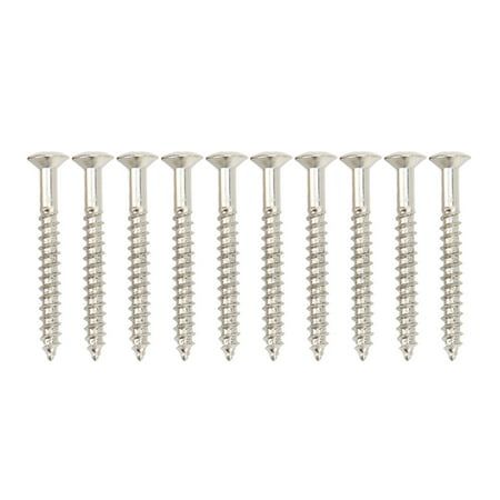 10 Pcs Guitar Neck Mounting Screws Iron Rustproof Corrosion Resistance Sturdy Neckplate Assembly Screw
10 Pcs Guitar Neck Mounting Screws Iron Rustproof Corrosion Resistance Sturdy Neckplate Assembly Screw