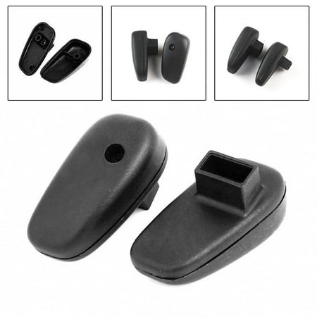 1 pair 95mmx46mmx50mm Plastic Handle Plunge Router Parts Black for Makita 3612