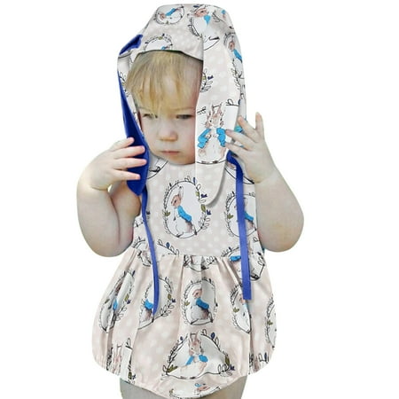 TAIAOJING Baby Romper Set Hat Girls Cartoon Rabbit Rabbit Ears Printed Bodysuitt Easter Girls Romper&Jumpsuit Onesie Outfit 6-9 Months
TAIAOJING Baby Romper Set Hat Girls Cartoon Rabbit Rabbit Ears Printed Bodysuitt Easter Girls Romper&Jumpsuit Onesie Outfit 6-9 Months