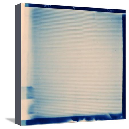 Medium Format Film Frame Stretched Canvas Print Wall Art By donatas1205