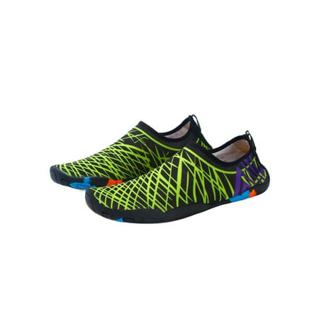 Rockomi Unisex Aqua Socks Slip On Beach Shoe Quick Dry Water Shoes Womens Mens Breathable Anti-Slip Flats Lightweight Barefoot Sneakers Black Green 9.5
Rockomi Unisex Aqua Socks Slip On Beach Shoe Quick Dry Water Shoes Womens Mens Breathable Anti-Slip Flats Lightweight Barefoot Sneakers Black Green 9.5