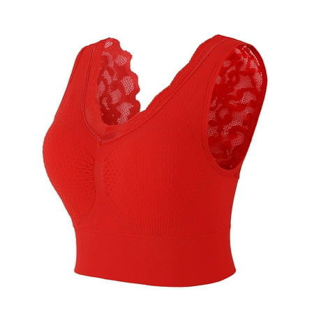 Zuwimk Bras For Women Push Up Women s Front Closure Plus Size Full Coverage Lace Underwire Racerback Bra Red One Size
Zuwimk Bras For Women Push Up Women s Front Closure Plus Size Full Coverage Lace Underwire Racerback Bra Red One Size