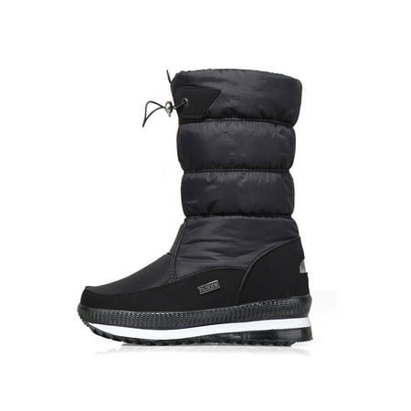 Eloshman Girl Snow Boot Plush Lined Winter Boots Zip Up Warm Booties Outdoor Slip Resistant Mid Calf Casual Bootie Non-Slip Shoes Black 6.5Y
Eloshman Girl Snow Boot Plush Lined Winter Boots Zip Up Warm Booties Outdoor Slip Resistant Mid Calf Casual Bootie Non-Slip Shoes Black 6.5Y