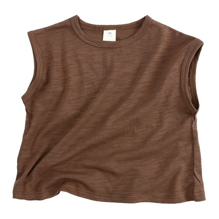 Toddler Kids Girls Boys Short Classic Loose Soft Sleeveless Solid T Shirt Tee Tops Clothes
Toddler Kids Girls Boys Short Classic Loose Soft Sleeveless Solid T Shirt Tee Tops Clothes