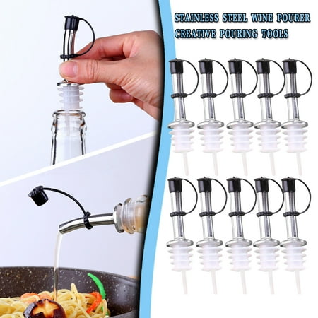 Qurein Wine Bottle Mouth Stopper Stainless Steel With Lid Seal Seasoning Oil Pot Mouth
Qurein Wine Bottle Mouth Stopper Stainless Steel With Lid Seal Seasoning Oil Pot Mouth