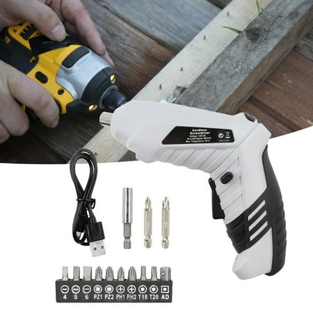 Household Electric Screwdriver Powerful Shape Changeable Wireless USB Charging Cordless Screwdriver for Repair
Household Electric Screwdriver Powerful Shape Changeable Wireless USB Charging Cordless Screwdriver for Repair
