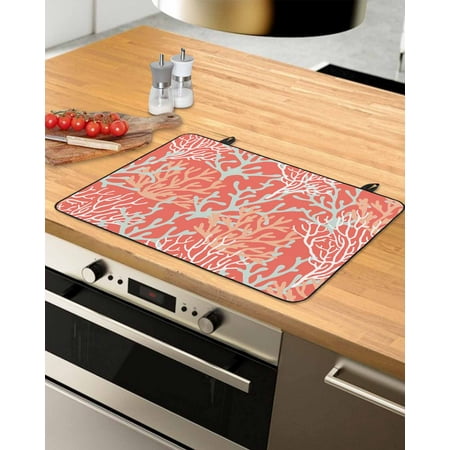 Orange Red Coral Coastal Stove Top Covers for Electric Stove Heat Insulation Fireproof Glass Cooktop Cover Counter Top Glass Stove Cover for Prevent Scratches 24 x21 Ocean Nautical Seaside Beach
Orange Red Coral Coastal Stove Top Covers for Electric Stove Heat Insulation Fireproof Glass Cooktop Cover Counter Top Glass Stove Cover for Prevent Scratches 24 x21 Ocean Nautical Seaside Beach